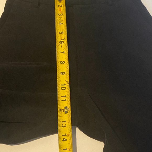 ADRIANA BLACK ORGANIC MOLESKIN VELVETY STRAIGHT LEG ORGANIC COTTON TROUSERS 26 - Picture 3 of 11